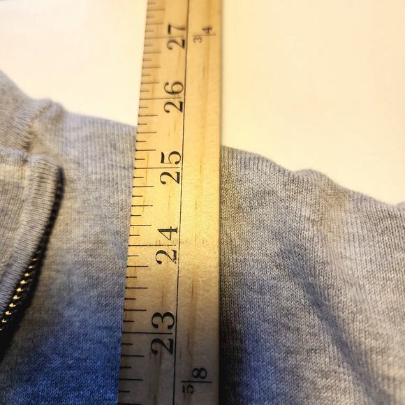 Peter Millar Light Gray Quarter-Zip Pullover - Picture 5 of 7